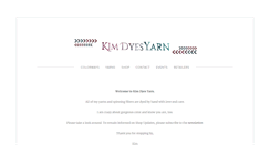 Desktop Screenshot of kimdyesyarn.com